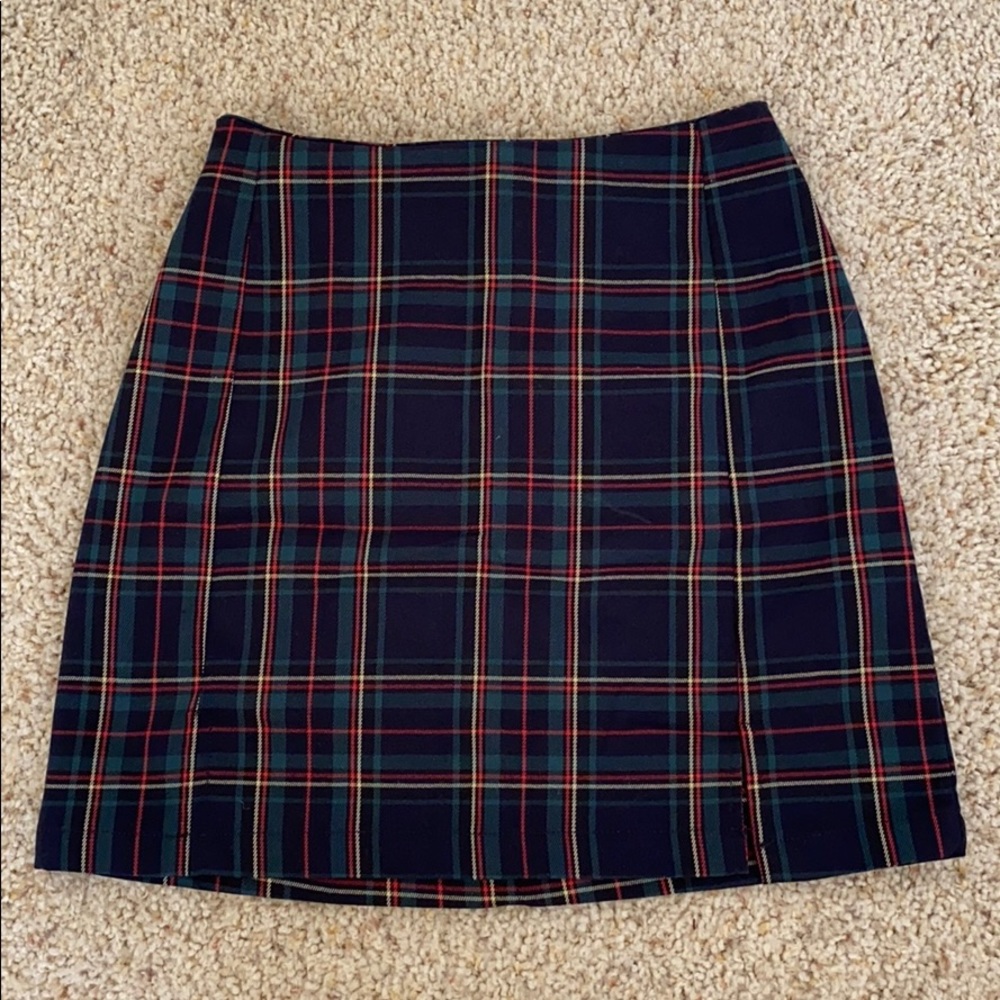 Brandy Melville Cara Plaid Skirt